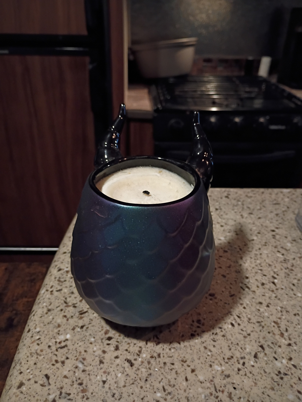 Disney Maleficent Candle Blue & Black
